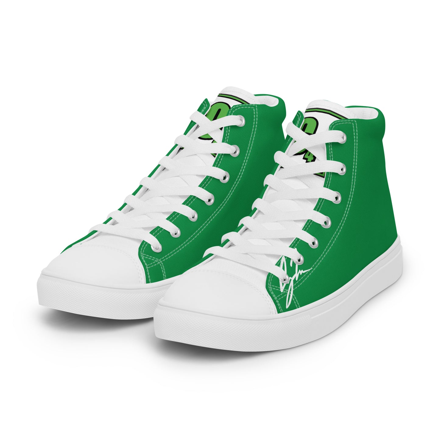 Men’s high top canvas shoes